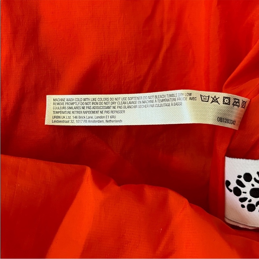 NWT FP Movement Free People In a Bubble Puffer Vest Orange Size‎ M Primaloft - Picture 13 of 16
